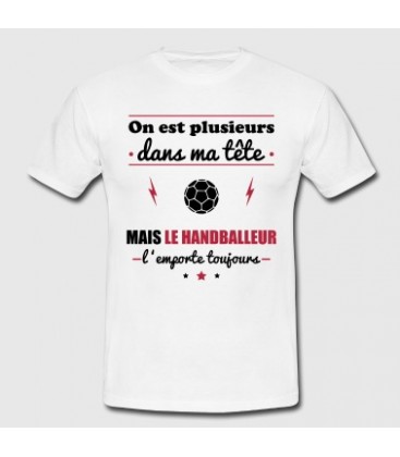 Le handballeur l'emporte toujours